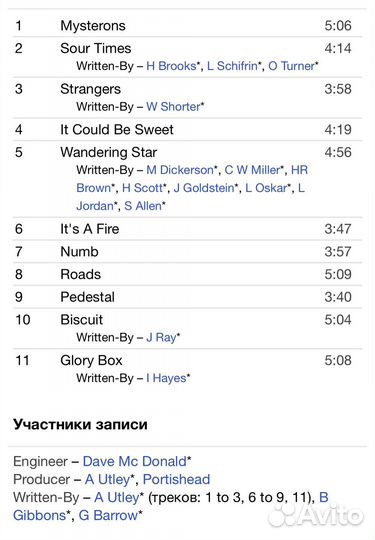 Portishead - Dummy CD Rus