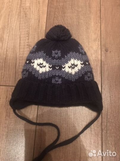 Шапка зимняя для мальчика 42 44