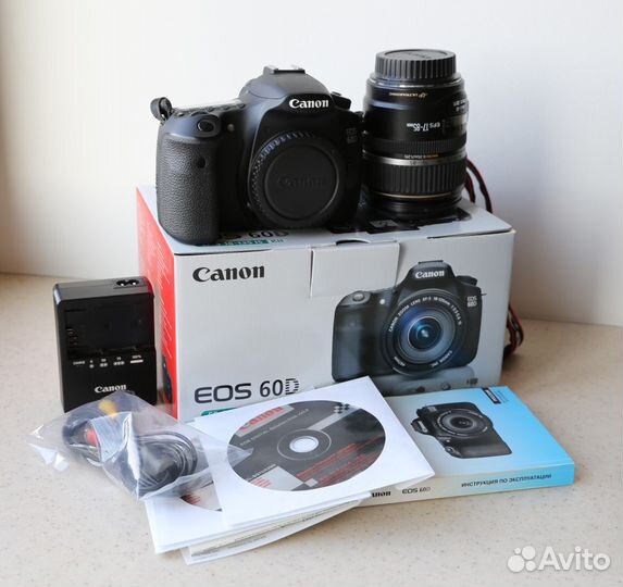 Canon 60D body + EF-S 17-85