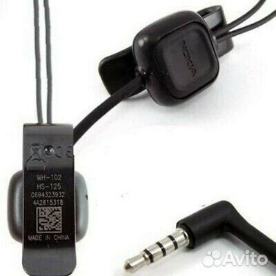 Оригинал Наушники-Гарнитура Nokia WH-102 (HS-125)