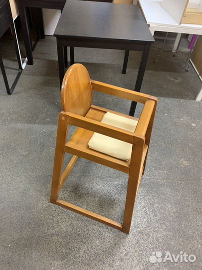 Стульчик для кормления из массива бука