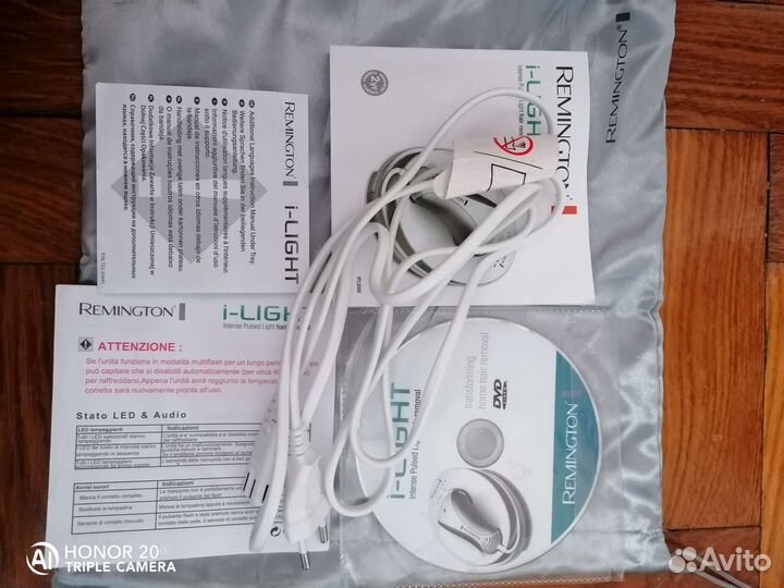 Фотоэпилятор Remington i-light