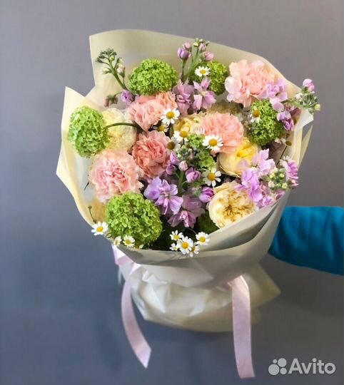 Доставка букетов. Оригинальное исполнение