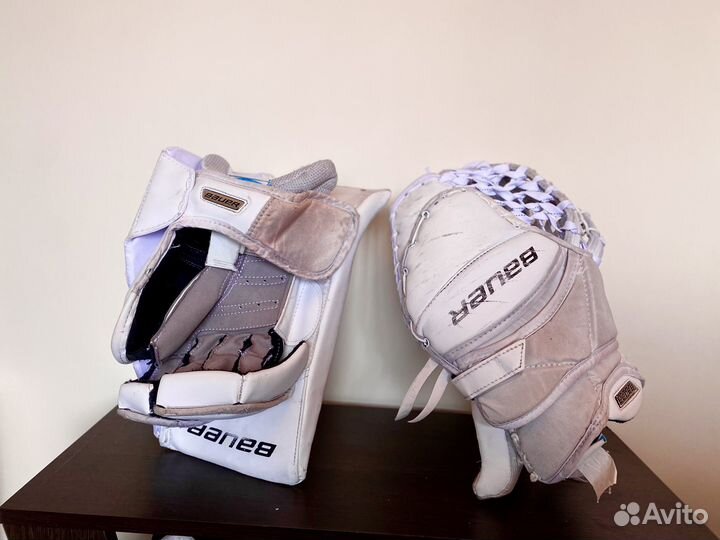 Вратарский комплект (блокер+ловушка) Bauer