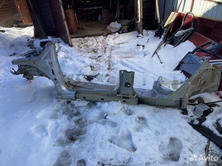 Левая часть кузова шкода yeti