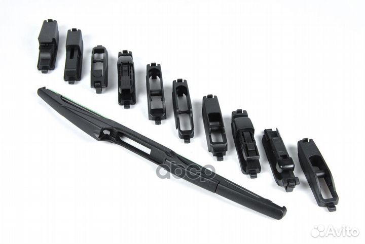 Щетка задняя 11''/275мм (с адаптерами) jdwb281R