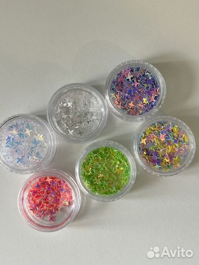 Блестки для ногтей