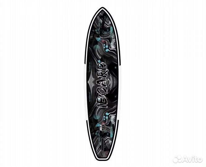 Iboard 11' black waves Sup board Сап доска