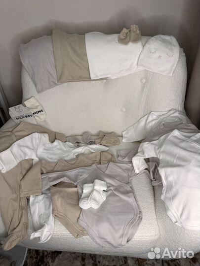 Набор детских вещей 56-62 