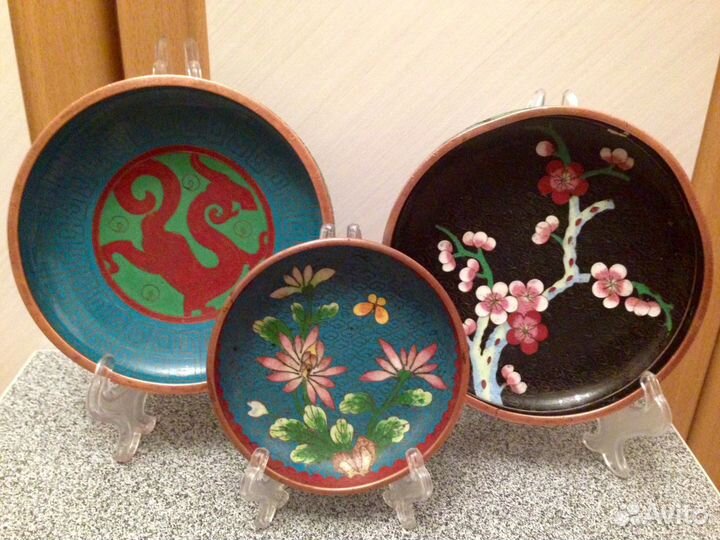 Ваза клуазоне