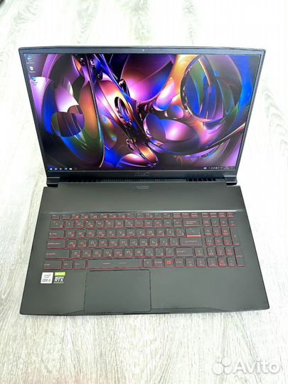 Игровой MSI 17.3 144 Гц RTX 3050/i5-10500H