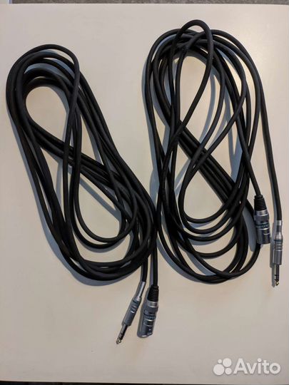 Шнуры XLR TRS Quik Lok для мониторов 5 м пара