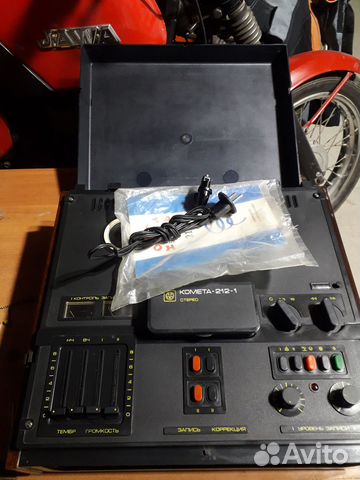 Катушечный магнитофон комета 212-1