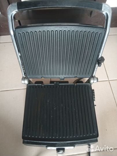 Электрогриль BBK BEG2001 Black/Silver