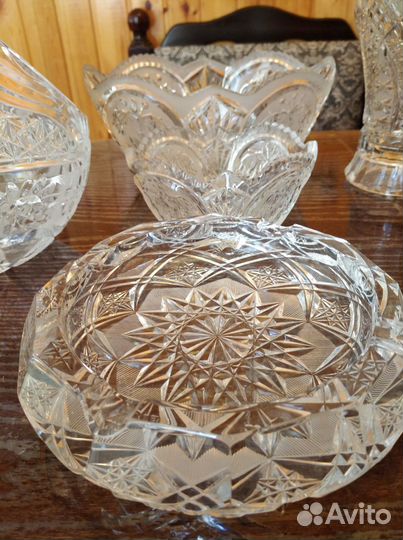 Вазы Хрусталь СССР,Богемия