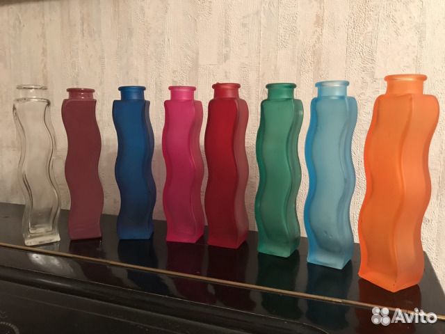 Ваза IKEA темно красная