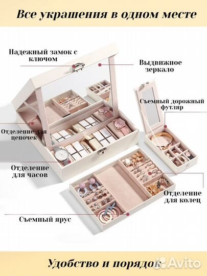 Шкатулка для украшений