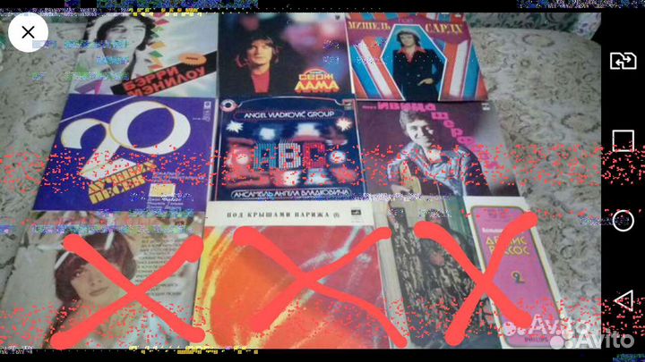 Виниловые пластинки 70-90-х