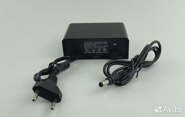 Блок питания 12v 2a для видеокамер и т.п