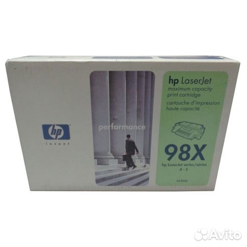 Картриджи HP 92298X (8800 страниц)