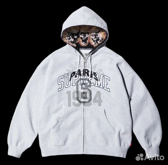 Зип худи Supreme Maison Margiela (Наличие Мск)
