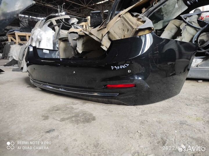Задний бампер бмв F30 рестайлинг