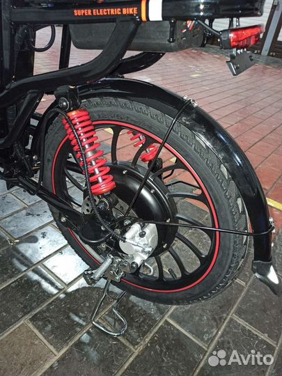 Электрический велосипед huachi 500w 60в 20а