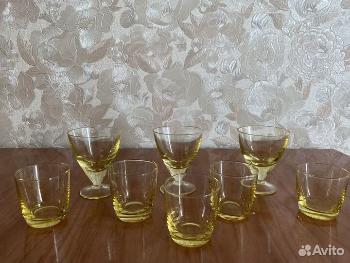 Хрустальные рюмки СССР