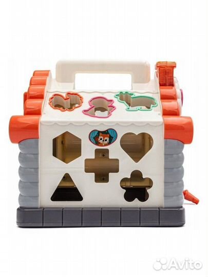 Развивающий домик. Бизиборд Hola