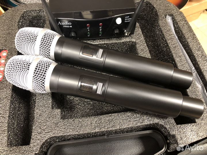 Микрофон беспроводной LAudio PRO2-M(два микрофона)