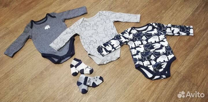 Брендовые вещи пакетом на мальчика 3-6мес (23шт)