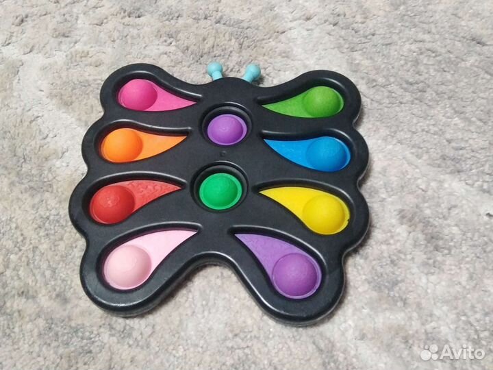 Симпл димпл бабочка с узором 'мозг'