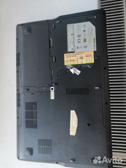 Ноутбук MSI ms-168a, core i3