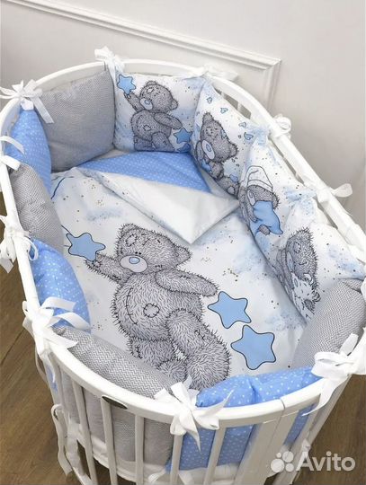 2 Комплекта бортиков в кроватку