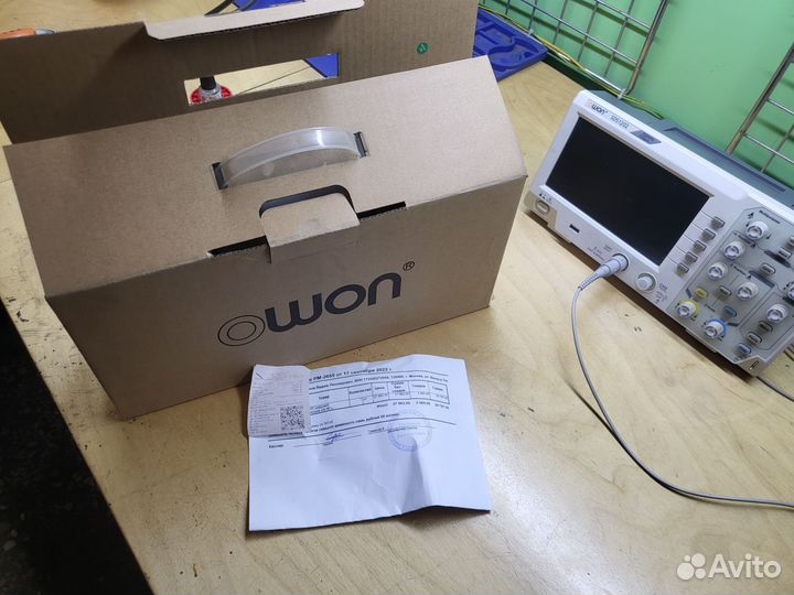 Цифровой осциллограф owon 1202