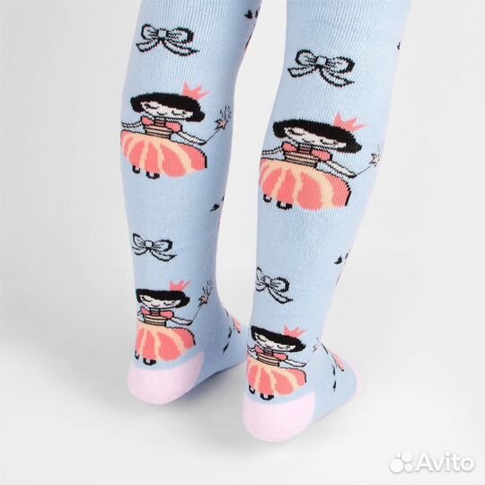 Новые теплые махровые колготки для девочек