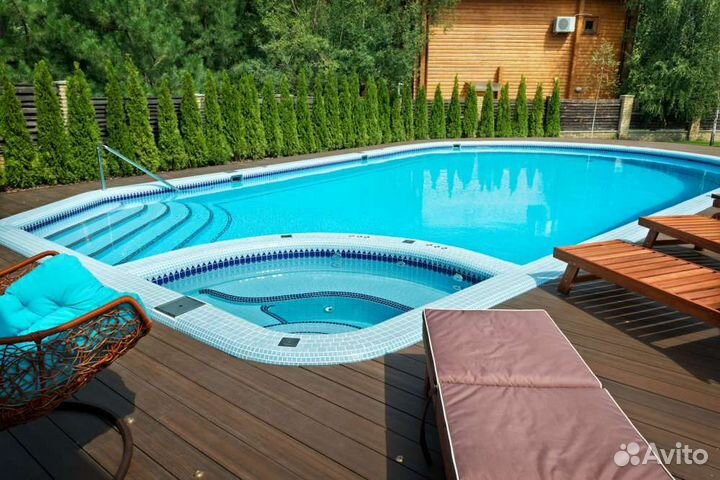 Бетонный бассейн под ключ