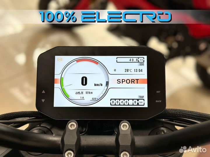 Электромотоцикл Alrendo TS Bravo