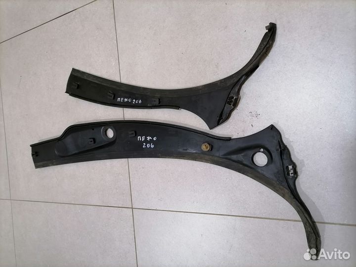 Жабо Peugeot 206 1.4 1998-2012