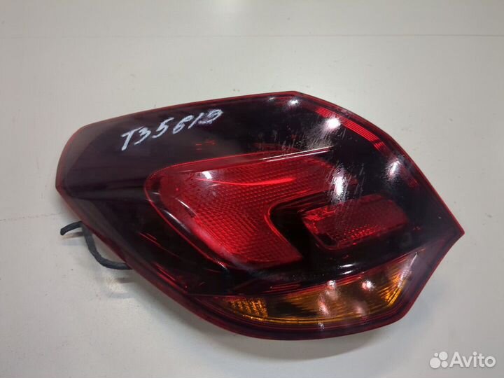 Фонарь (задний) Opel Astra J, 2012