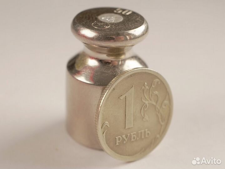 Гирька контроль вес 50 г никель