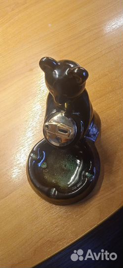 Пепельница с зажигалкой керамика СССР