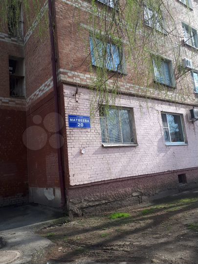 Комната 26,8 м² в 1-к., 2/5 эт.