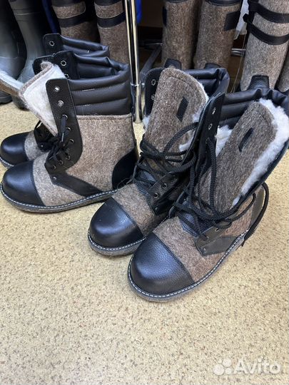 Ботинки мужские зимние Север берцы унты