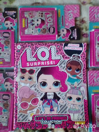 Альбом для наклеек и Блистер L.o.L. surprise