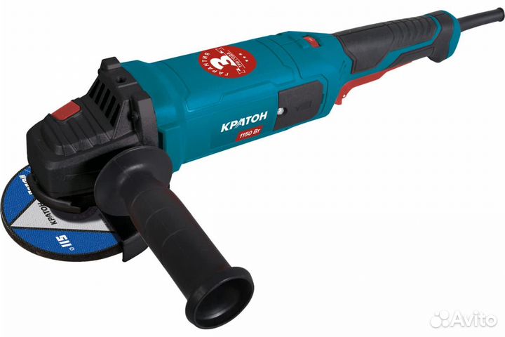 Машина шлиф. угловая Кратон AMG-1150-125E