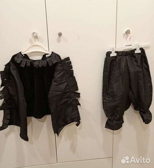 Новогодние костюмы ворона,ежа и мишки