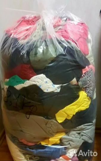Мешок детской одежды для девочки