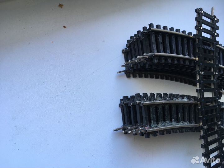 Рельс радиальный. железная дорога Piko,GDR,H0,16