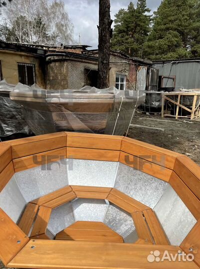 Чан для бани. Купель